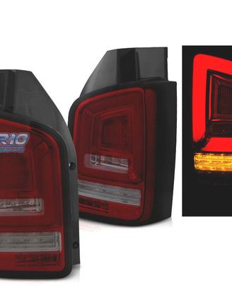 FANALI PER VOLKSWAGEN VW T5 10-15 2P FULL LED DINA