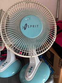 2 ventilatori da tavolo