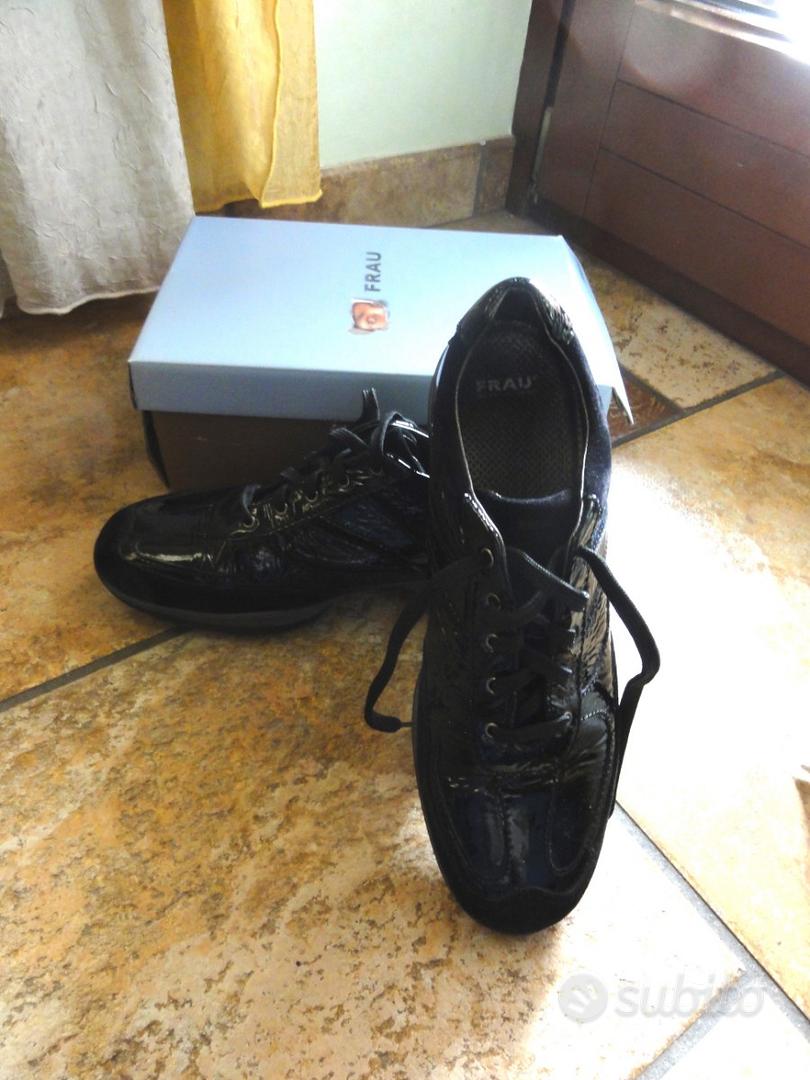 SCARPE FRAU DONNA 40 invernali sneakers vernice Abbigliamento