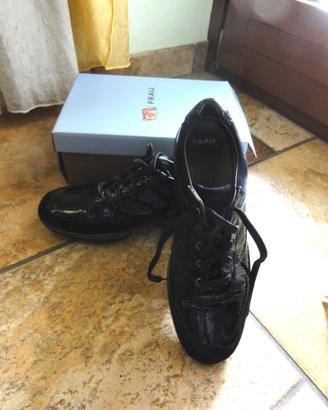 SCARPE FRAU DONNA n. 40 invernali sneakers vernice