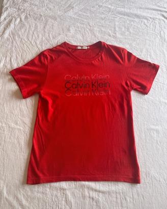 Maglia Calvin Klein Rossa
