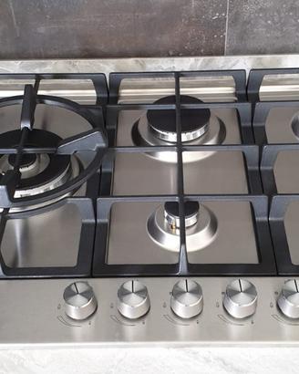 Piano cottura GAS Samsung 75 cm 5 fuochi ghisa
