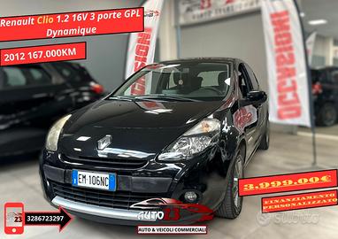 Renault Clio 1.2 16V 3 porte GPL Dynamique