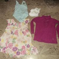 Lotto vestiti bambina 18/24 mesi