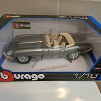 Jaguar E cabrio - Burago - 1/18 nuova