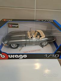 Jaguar E cabrio - Burago - 1/18 nuova