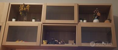 Mensole ikea besta e led sottopensile