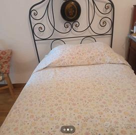  struttura due letti in ferro battuto