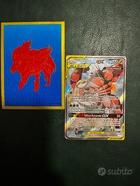 Carta Pokemon Pheromosa e Buzzwole GX Alleati