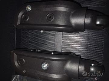 Ruote angolari rettangolari trolley valigia 