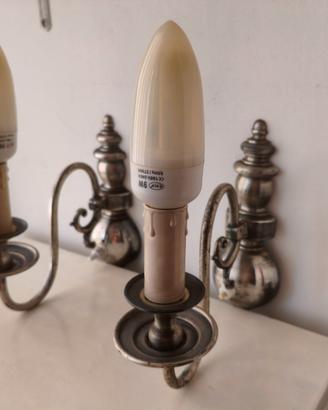 Aplique Vintage 1970 Lampade Parete Comodino