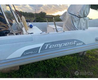 Gommone Tempest capelli