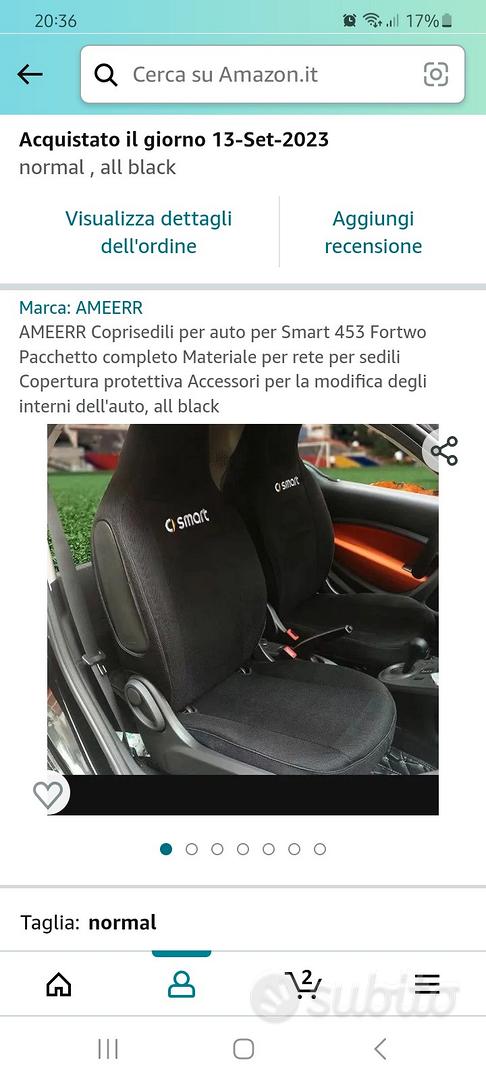 coprisedili smart w453 - Accessori Auto In vendita a Avellino