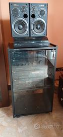 AIKA-impianto stereo con  AIWA-casse acustiche
