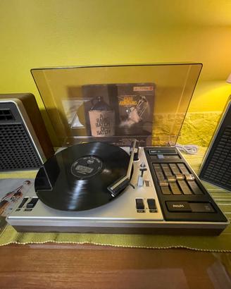 Giradischi Philips 827 con casse
