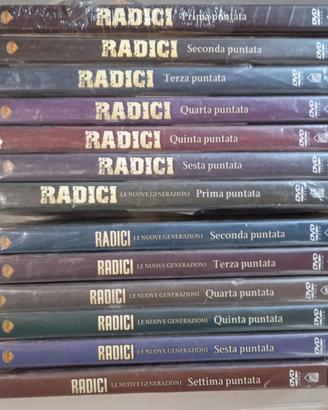 13 DVD film Radici cellofanati