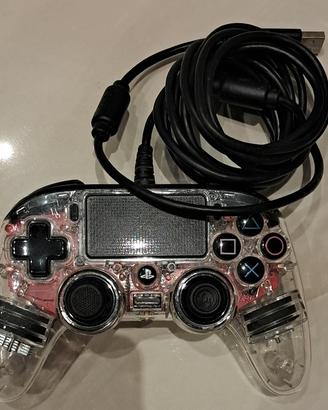 Controller Cablato PS4 versione trasparente