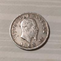 1 lira-Regno d'Italia 1863 ARGENTO 835. 