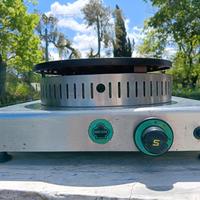 Piastra professionale a Gas per Crepes
