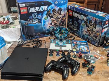 PlayStation 4 1tb+ 2 joypad + gioco lego dimension