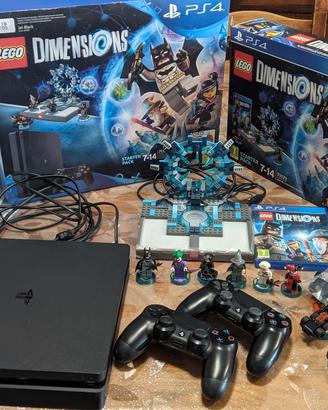 PlayStation 4 1tb+ 2 joypad + gioco lego dimension