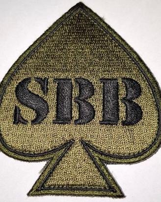 Patch Tattica Asso di Picche SBB Velcro - OD Green