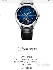 Baume&Mercier da ritirare concessionaria -30%