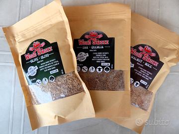 n. 3 pz. Legno per Affumicatore da Cucina 400ml