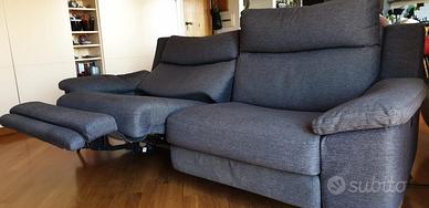 Divano PoltroneSofa' Vedriano 4 posti con 2 relax