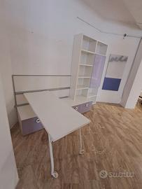 Zona libreria scrittorio - Cameretta - Clever