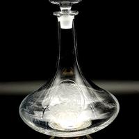 Bottiglia in cristallo con tappo