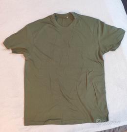 T-shirt unisex 100% cotone taglia L – verde 