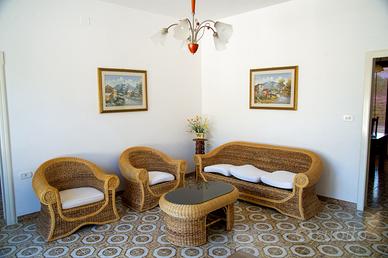 Salotto in vimini/rattan