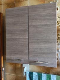 pensile bagno e specchiera 