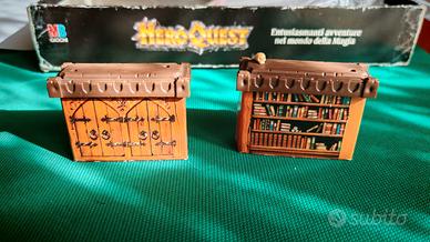 libreria e Armadio Heroquest Vecchia Edizione 