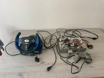 Play Station 1  e volante