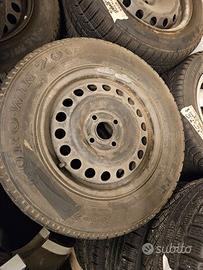 Cerchi Ferro Gomme Invernali Nexen 185 70 R14 88t 