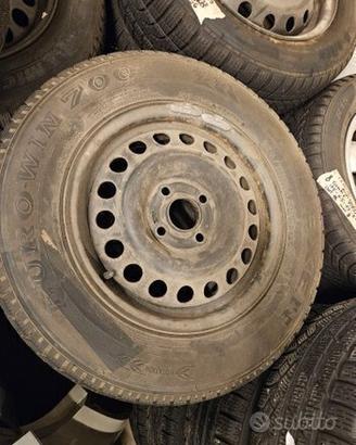Cerchi Ferro Gomme Invernali Nexen 185 70 R14 88t 