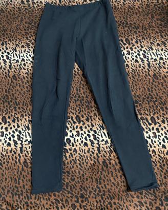 🖤 Leggings Neri Versatili in Cotone Basic 🖤