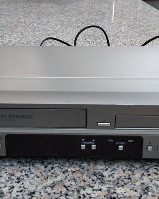 videoregistratore VHS combinato con DVD