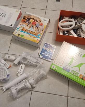 CNSOLE WII + TAPPETINO + PEDANA FITNESS + ALTRO