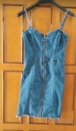 mini dress in denim
