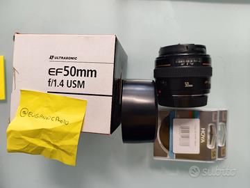 Canon EF 50mm 1.4 USM + Hoya ND4 - ND8