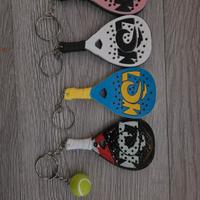4 Portachiavi Padel Mini pale Lok