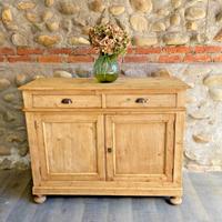 ANTICA CREDENZA LEGNO GREZZO AL NATURALE