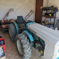 Trattore Bertolini 432 con Trincia Mazze