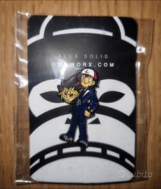 Alex Solis Oddworx Enamel Pin Ash Yugi