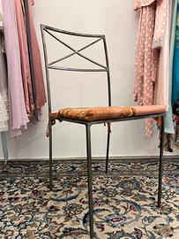 Sedia in ferro battuto