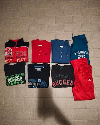 Lotto abbigliamento da bambino