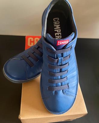 CAMPER scarpe beetle blu uomo